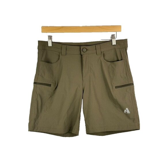 Eddie Bauer Pants - Eddie Bauer Ascend Womens 8 Shorts Olive Green Utility Short Outdoor Stretch